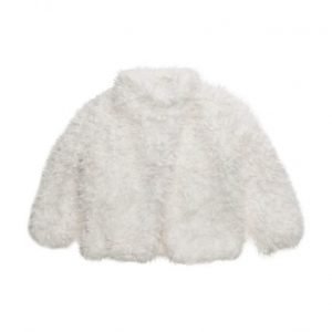 Mango Kids Faux Fur Coat