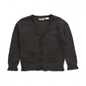 Mango Kids Flecked Cotton-Blend Cardigan