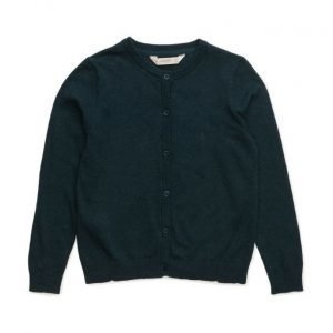 Mango Kids Flecked Cotton-Blend Cardigan