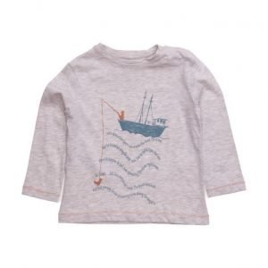 Mango Kids Flecked Cotton-Blend T-Shirt