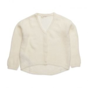 Mango Kids Flecked Fine-Knit Cardigan