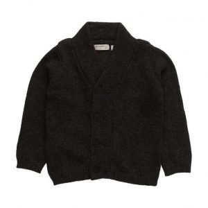 Mango Kids Flecked Wool-Blend Cardigan