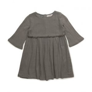 Mango Kids Flowy Fringed Dress