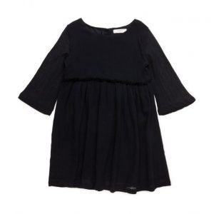 Mango Kids Flowy Fringed Dress