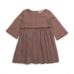 Mango Kids Fringed Polka-Dot Dress