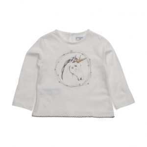 Mango Kids Glitter Printed T-Shirt