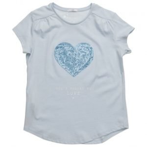 Mango Kids Glitter Printed T-Shirt