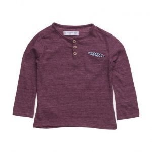 Mango Kids Henley Cotton T-Shirt