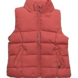 Mango Kids Hooded Quilted Gilet