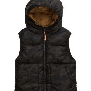 Mango Kids Hooded Quilted Gilet