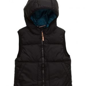 Mango Kids Hooded Quilted Gilet