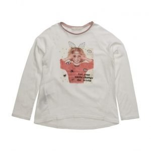 Mango Kids Image Cotton T-Shirt