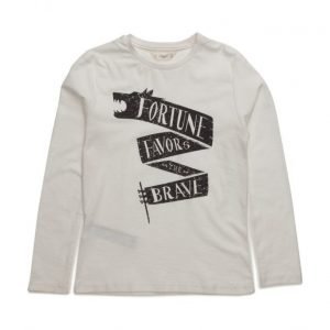 Mango Kids Image Cotton T-Shirt