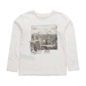 Mango Kids Image Cotton T-Shirt