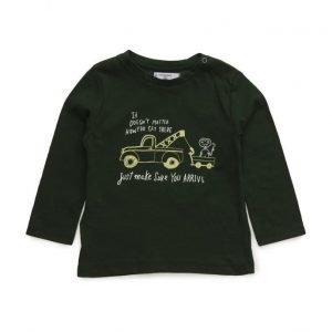 Mango Kids Image Cotton T-Shirt