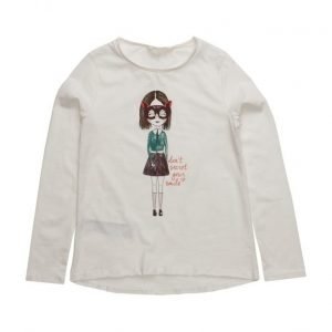 Mango Kids Image Cotton T-Shirt