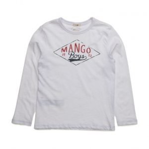 Mango Kids Logo Cotton T-Shirt