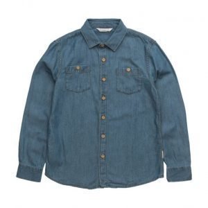 Mango Kids Medium Denim Shirt