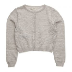 Mango Kids Metal Thread Cardigan