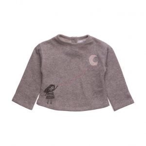 Mango Kids Metallic Thread Sweatshirt