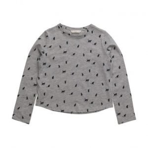 Mango Kids Print Flecked T-Shirt