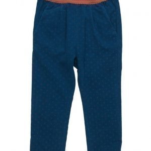 Mango Kids Printed Corduroy Trousers