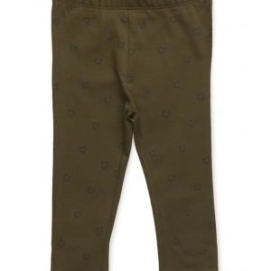 Mango Kids Printed Cotton Leggings