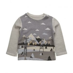 Mango Kids Printed Cotton Sweatshirt