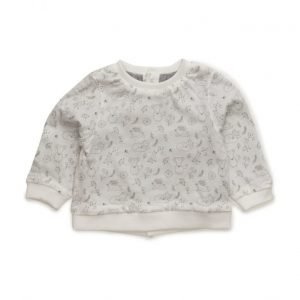 Mango Kids Printed Cotton Sweatshirt