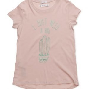 Mango Kids Printed Cotton T-Shirt