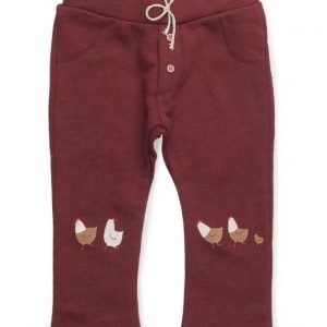 Mango Kids Printed Cotton Trousers