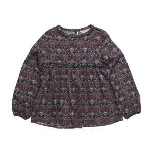 Mango Kids Printed Flowy Shirt