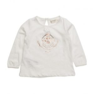 Mango Kids Printed Metallic Finish T-Shirt