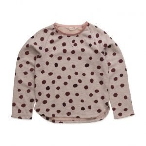 Mango Kids Printed Plush Cotton Sweatshirt