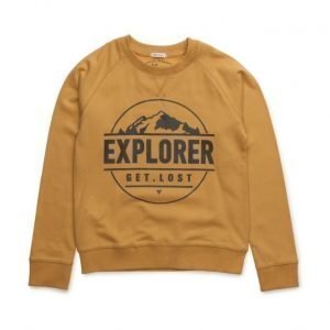 Mango Kids Printed Plush Cotton Sweatshirt