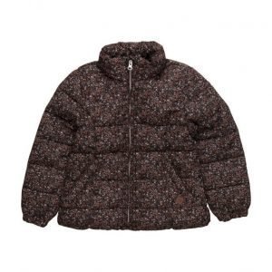 Mango Kids Printed Quilted Coat