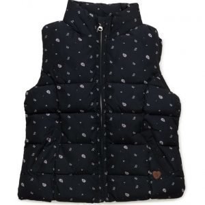 Mango Kids Printed Quilted Gilet