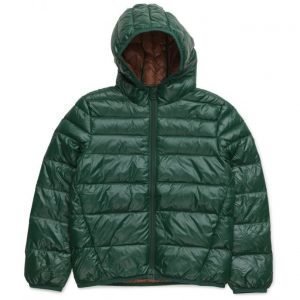 Mango Kids Quilted Feather Coat