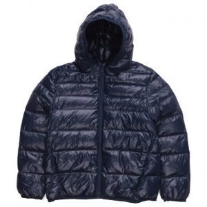 Mango Kids Quilted Feather Coat