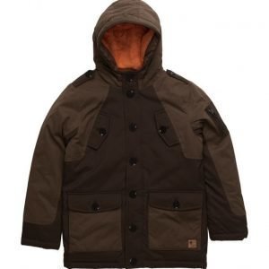 Mango Kids Quilted Hooded Parka