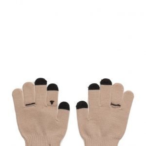 Mango Kids Ribbed Knit Gloves