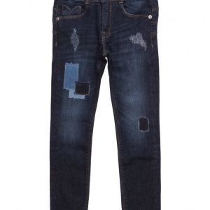 Mango Kids Ripped Details Slim-Fit Jeans