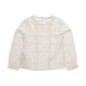 Mango Kids Ruffle Cotton Blouse