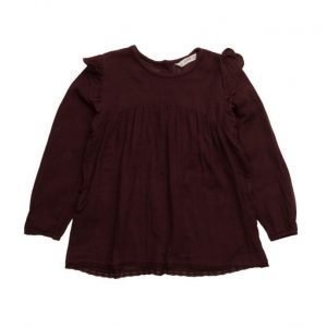 Mango Kids Ruffled Cotton Shirt