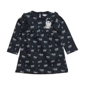 Mango Kids Ruffled Printed Dress