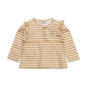 Mango Kids Ruffled Sleeve T-Shirt