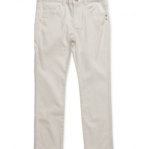 Mango Kids Skinny Cotton Trousers