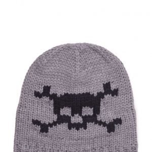 Mango Kids Skull Knit Beanie