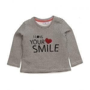 Mango Kids Striped Cotton T-Shirt