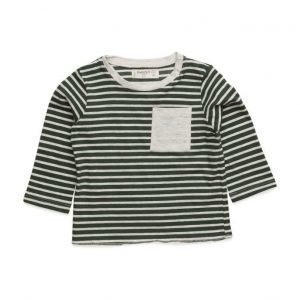 Mango Kids Striped Cotton T-Shirt